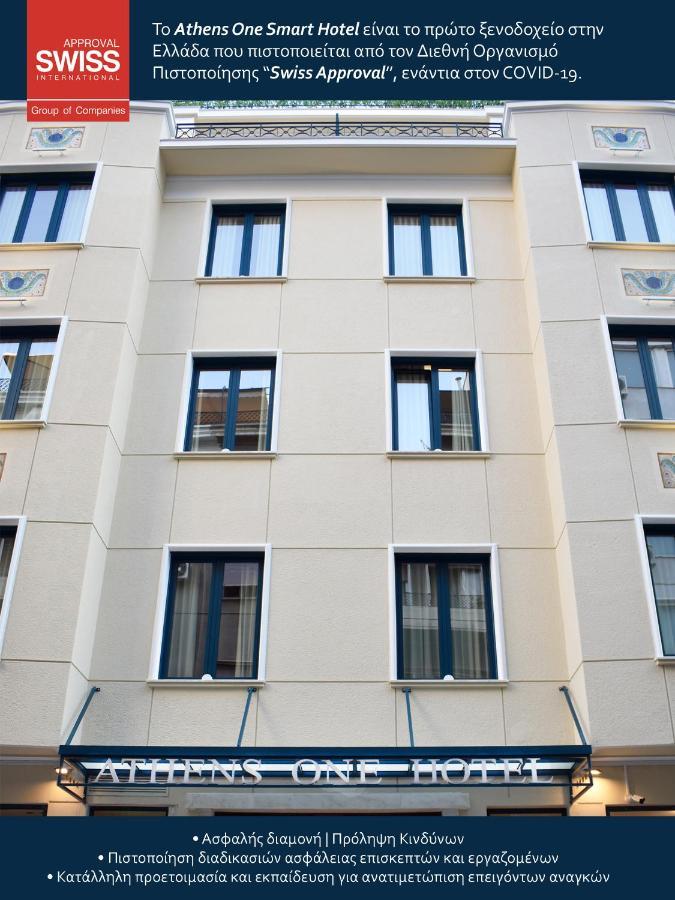 Athens One Smart Hotel Atenas Exterior foto